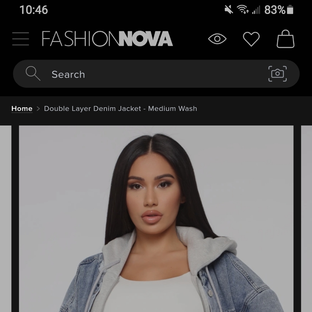 Fashion Nova Denim Jacket